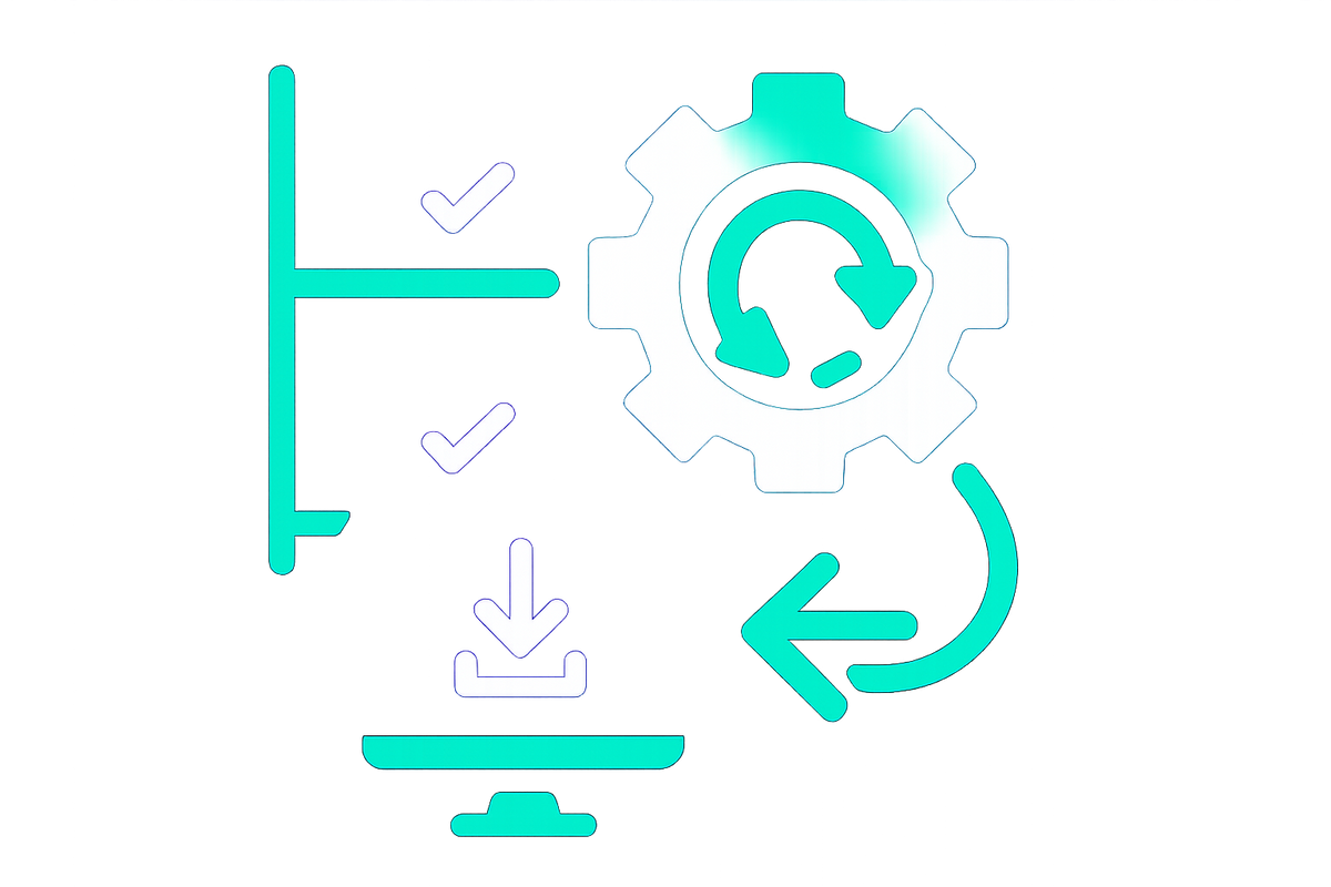 Automated Fulfillment Workflow Icon