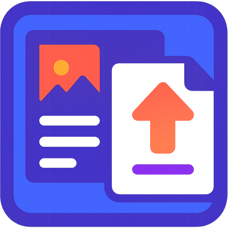 Blog Page + 1 Blog Upload Icon