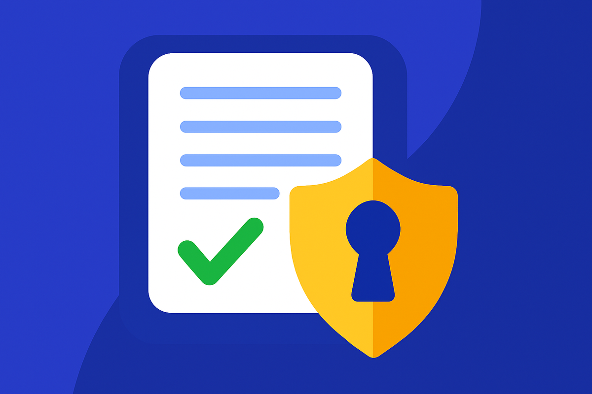 Compliance & Legal Page Generation Icon