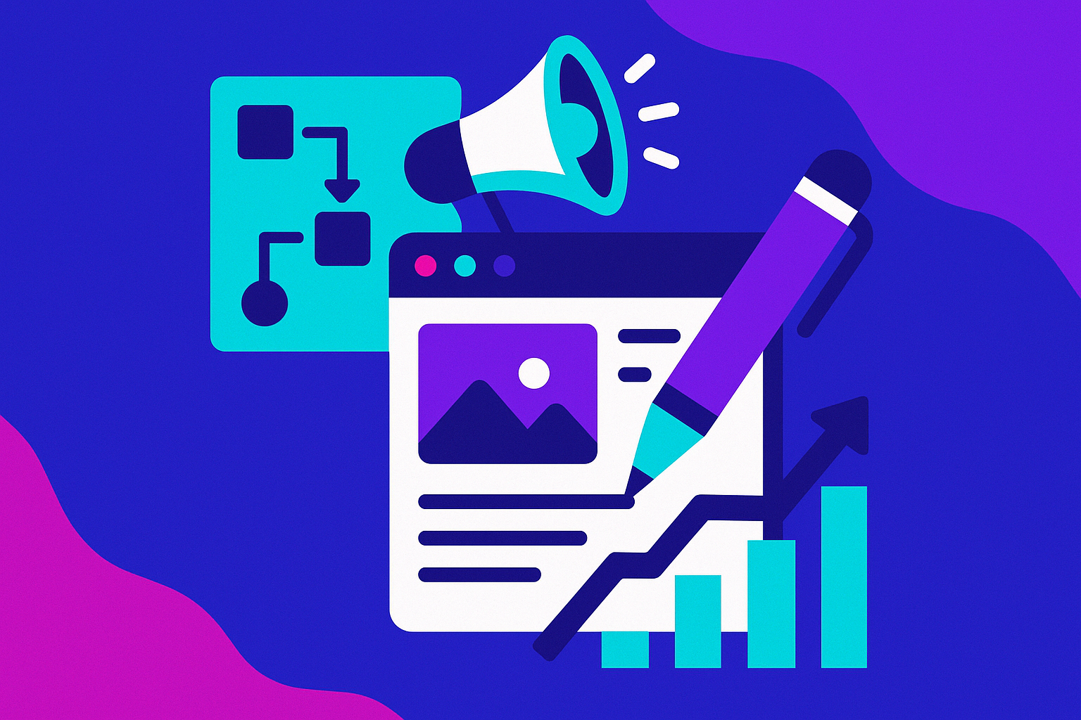 Content Marketing Strategy & Blog Creation Icon