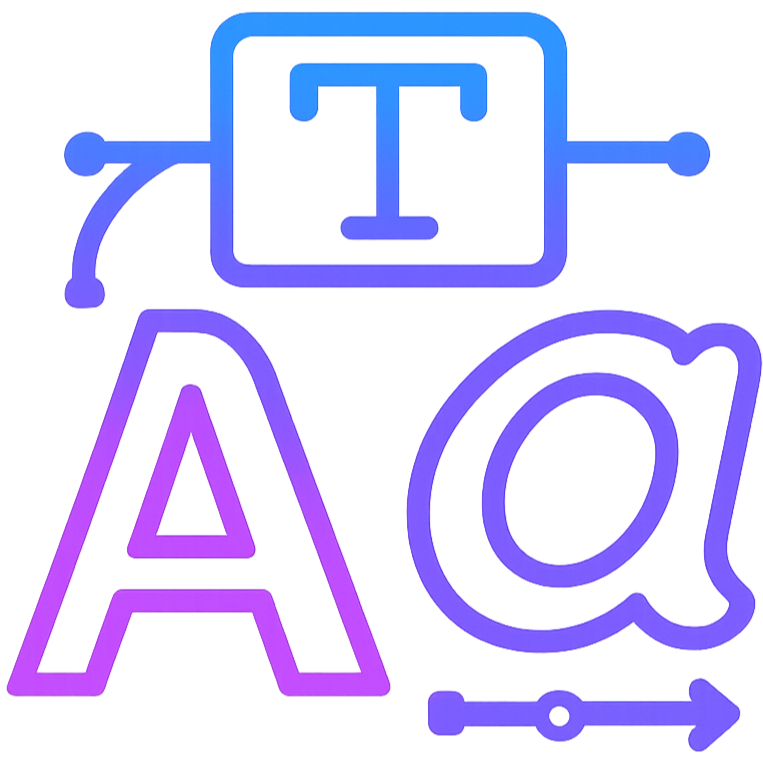 Custom Font Integration Icon