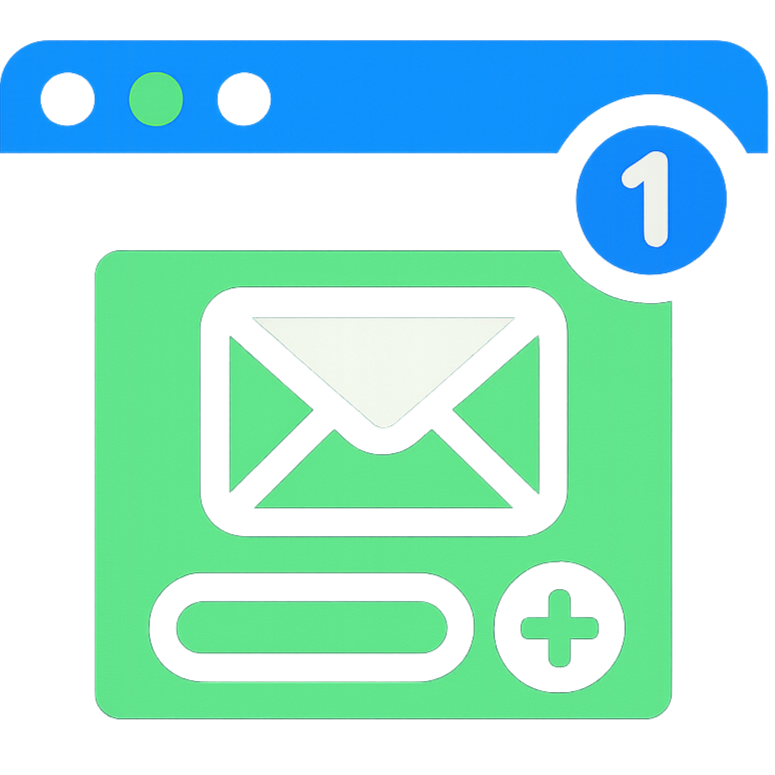 Email Popup Setup Icon