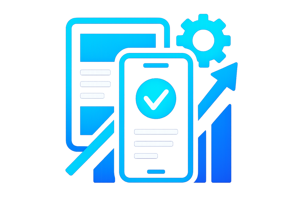 Mobile Responsiveness & UX Enhancement Icon
