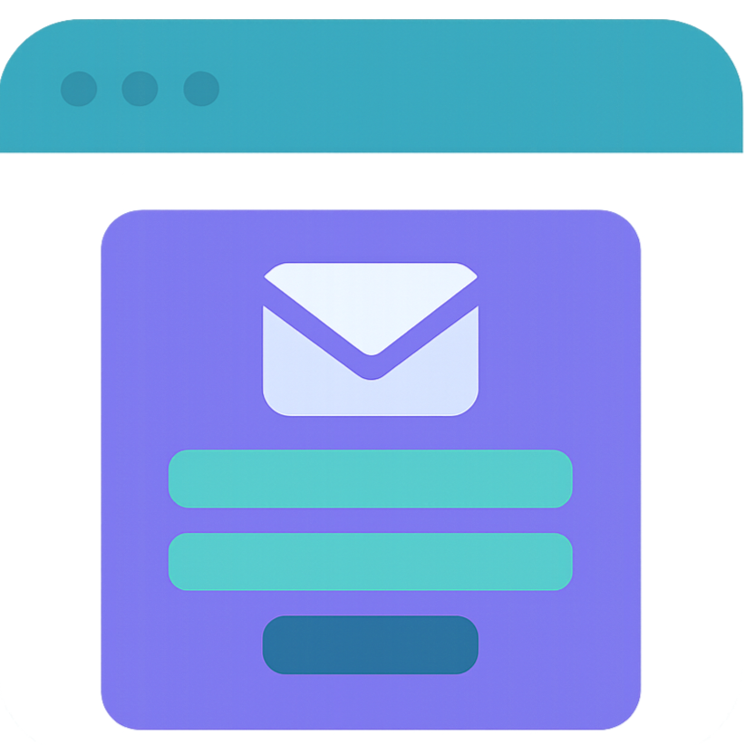 Newsletter Popup Design & Integration Icon