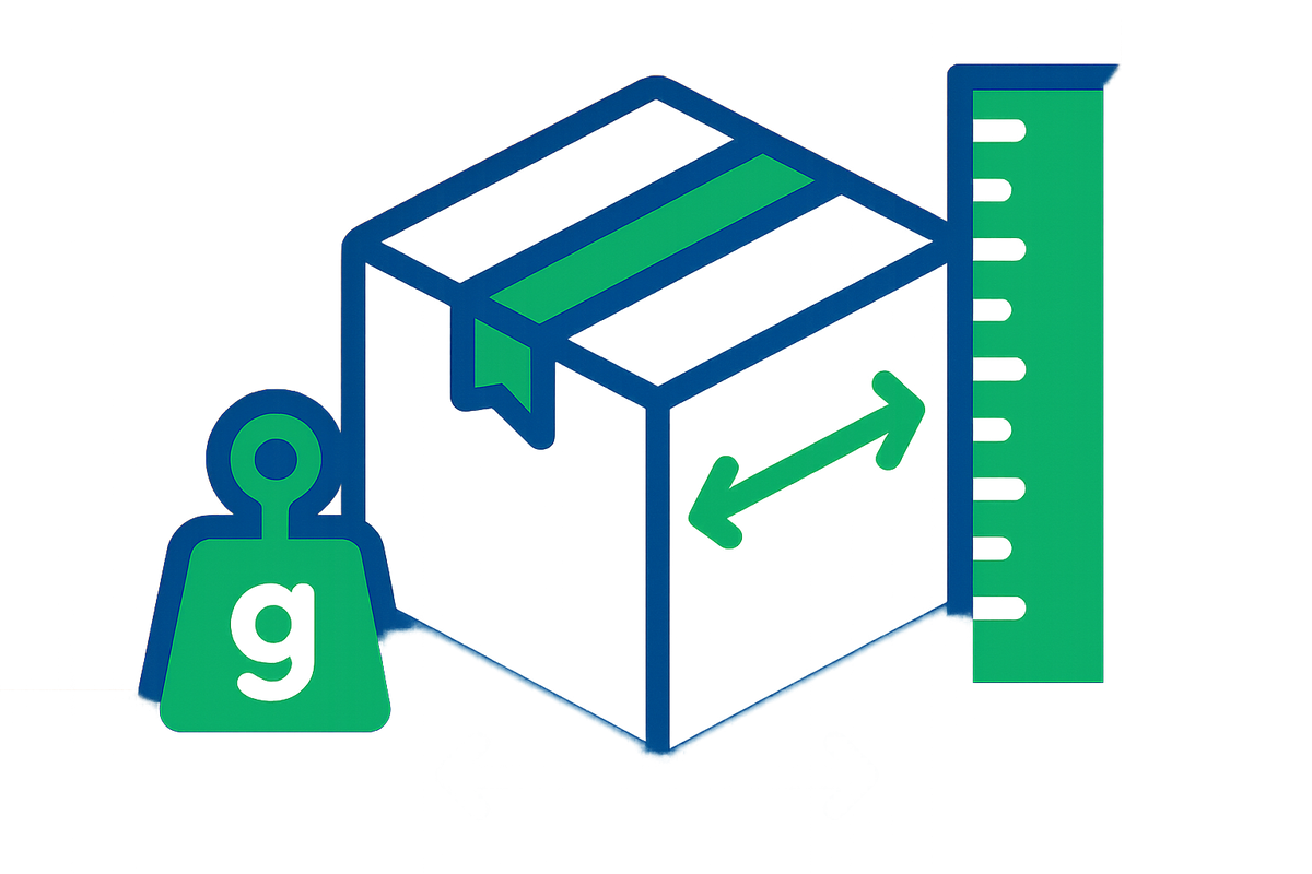 Product Weight & Dimension Audit Icon