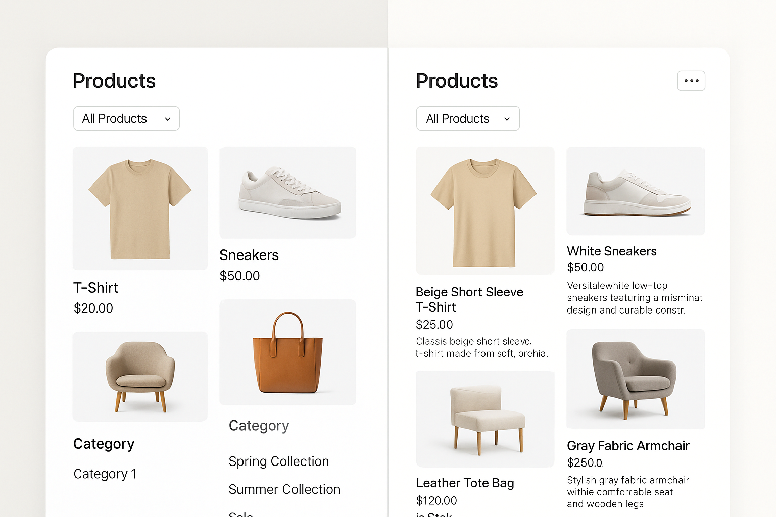 Split-screen showing basic poorly organized listings versus optimized listings with professional photography, consistent formatting and detailed information