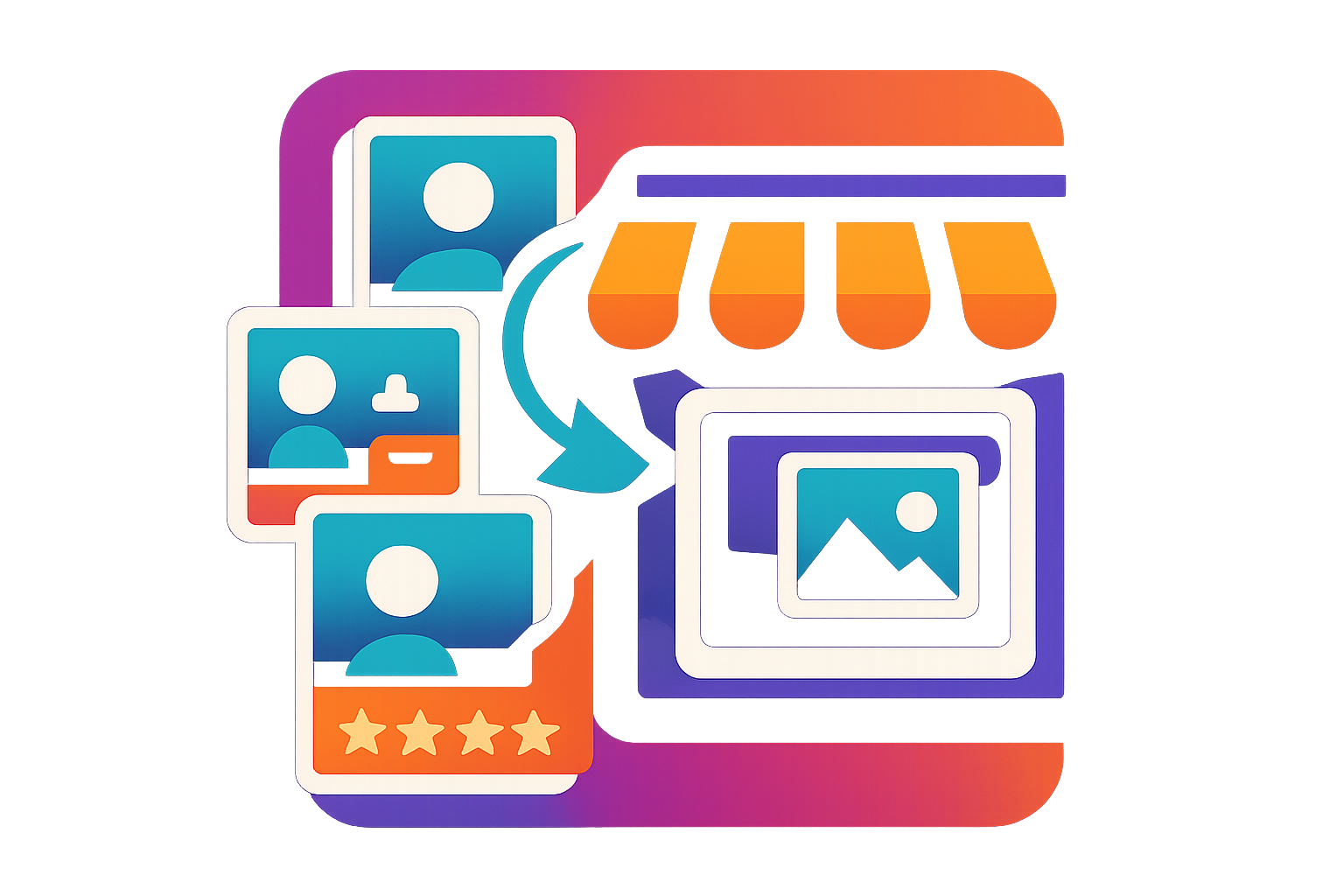User-Generated Content Integration Icon